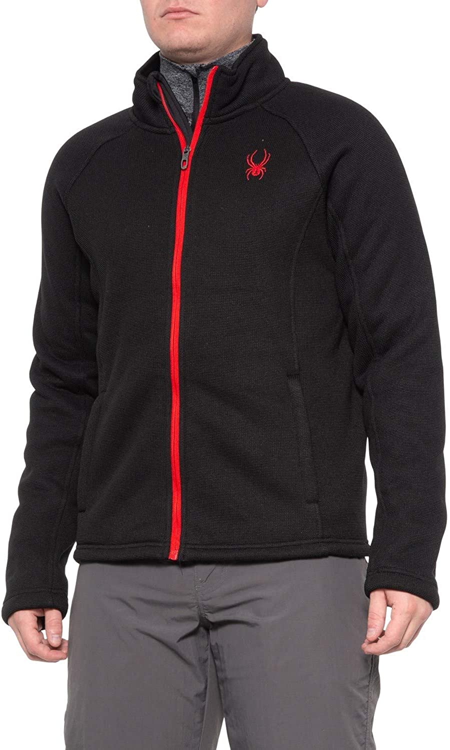 Spyder Men's Stellar Jacket Sherpa Lined Bonded Fleece
