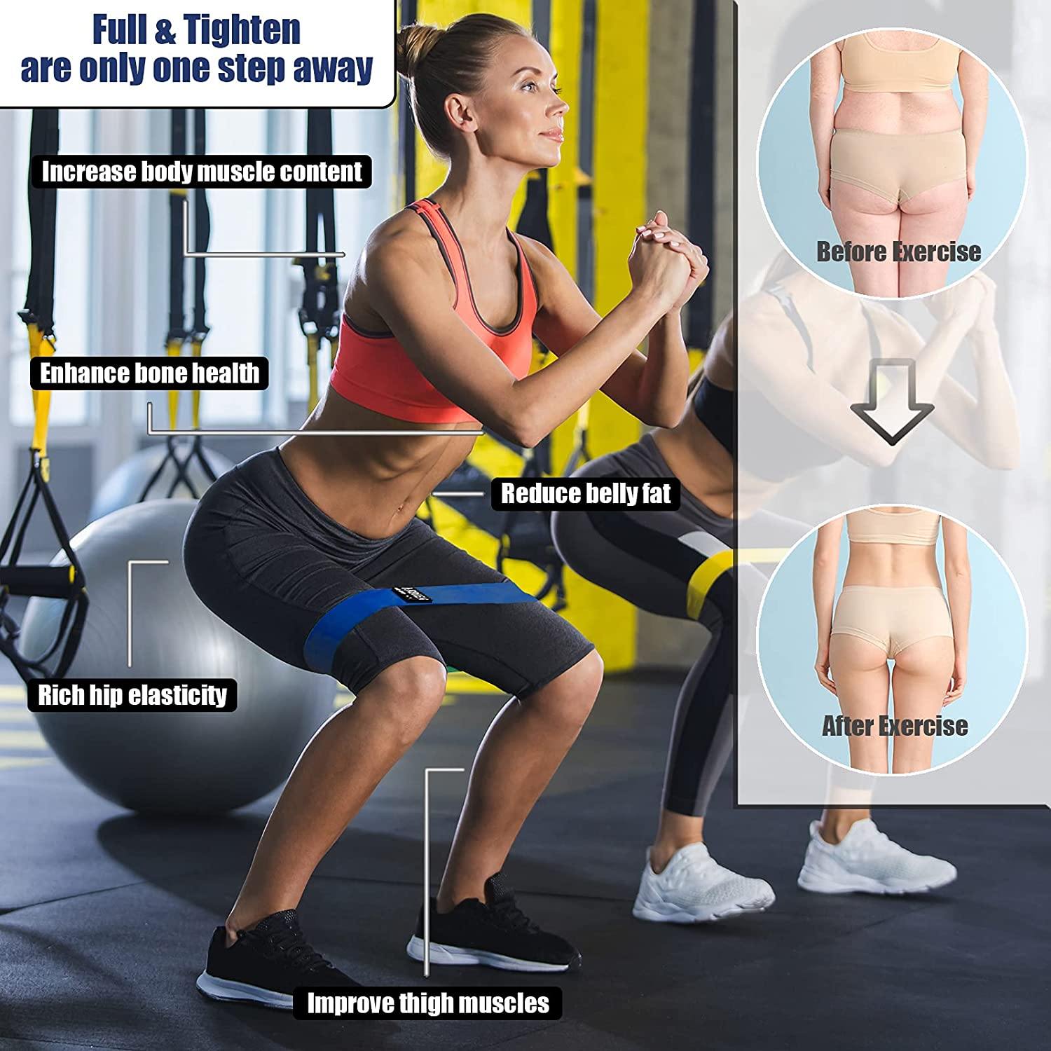 Hurdilen Resistance Bands Loop Exercise Bands - JOY2ESpree