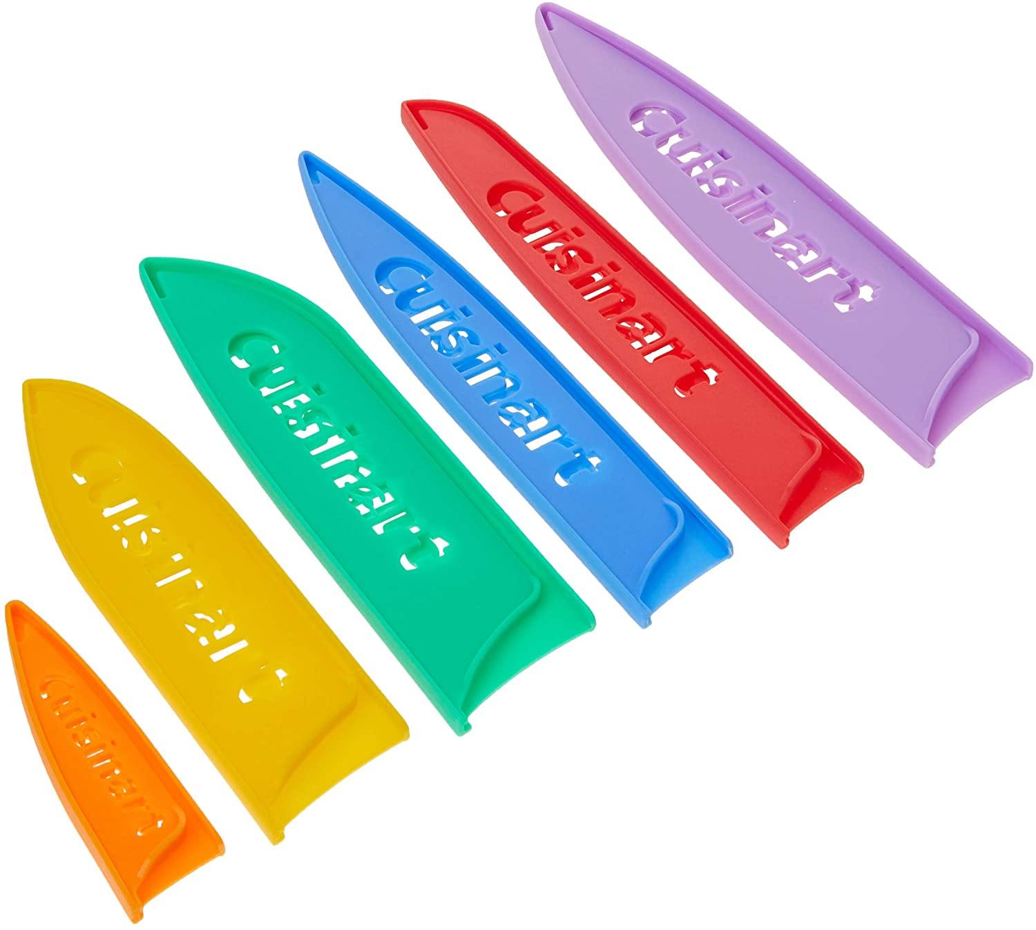 Cuisinart C55-12PMB Advantage 12 Piece Metallic Knife Set With Blade Guards, Black - JOY2ESpree