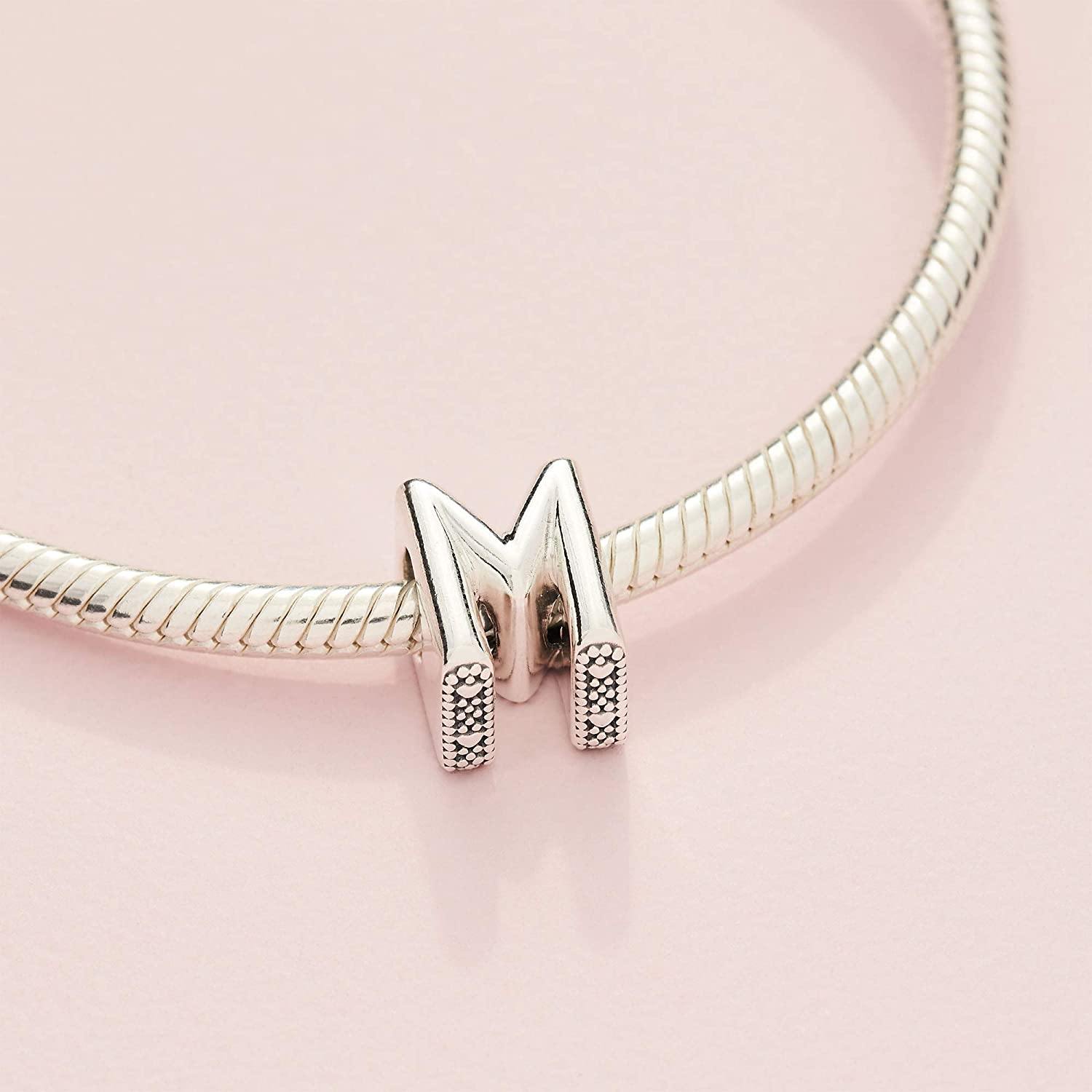 PANDORA Letter 925 Sterling Silver Charm - JOY2ESpree