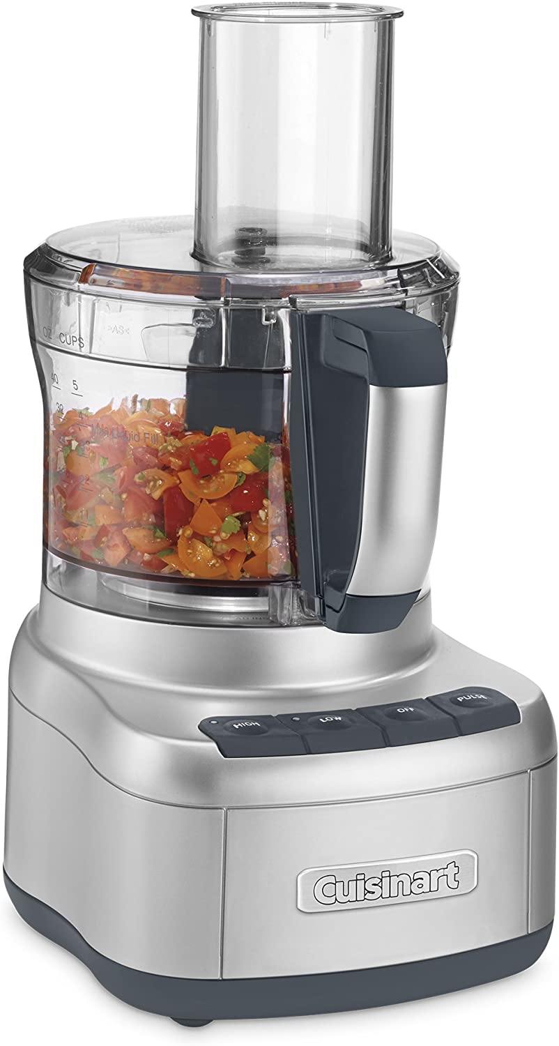 Cuisinart FP-8SV Elemental 8 Cup Food Processor, Silver - JOY2ESpree