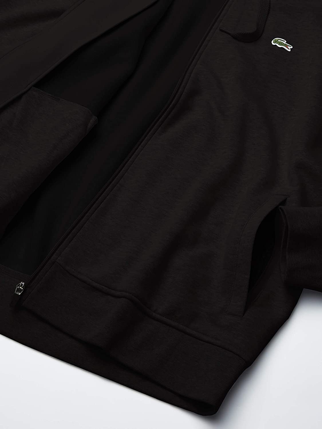 Lacoste Mens Sport Long Sleeve Fleece Full Zip Hoodie Sweatshirt