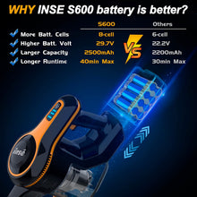 
                        
                          गैलरी व्यूवर में इमेज लोड करें, Cordless Vacuum Cleaner, 23Kpa Strong Suction Stick Vacuum with 45min Max Long Runtime Detachable Battery - JOY2ESpree
                        
                      