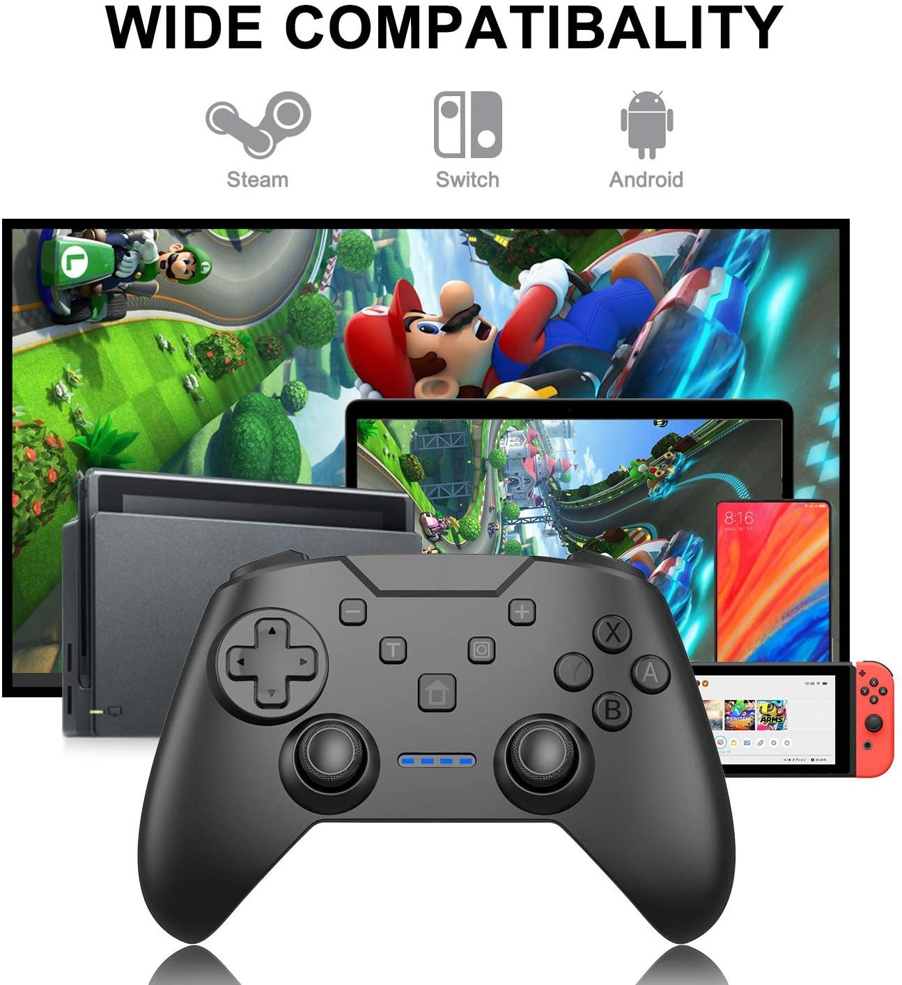 iHosok Wireless Pro Controller for Nintendo Switch/Switch Lite Console & PC - JOY2ESpree