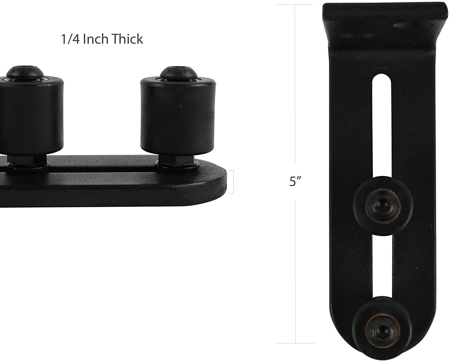 New Improved Design!!! Barn Door Floor Guide | Smooth AS Butter Bearings!!!