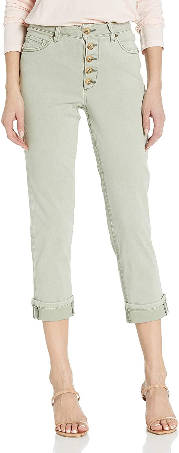 Jag Jeans Women's Joan Straight Button Fly Crop Pant