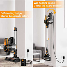 
                        
                          गैलरी व्यूवर में इमेज लोड करें, Cordless Vacuum Cleaner, 23Kpa Strong Suction Stick Vacuum with 45min Max Long Runtime Detachable Battery - JOY2ESpree
                        
                      
