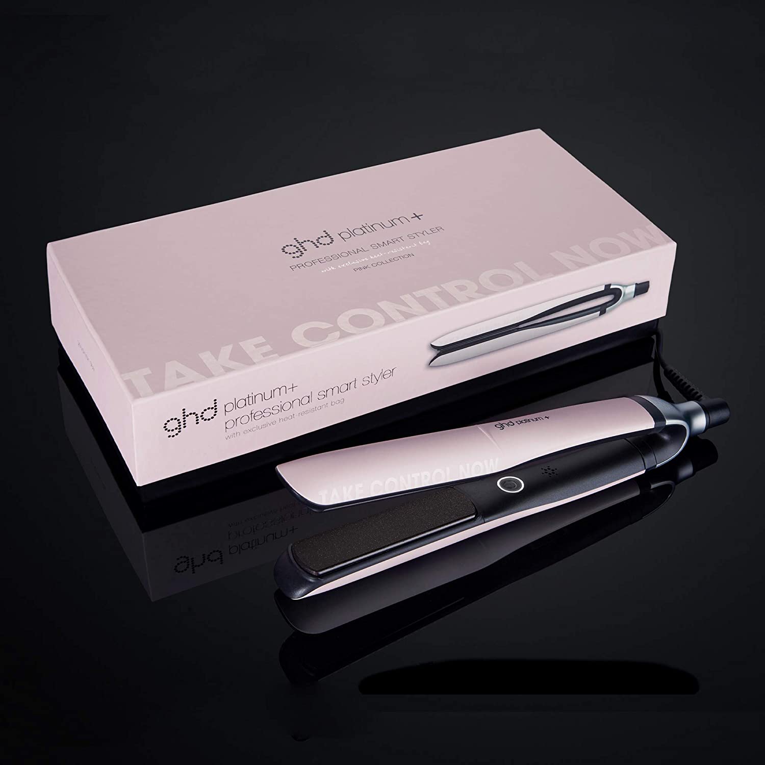 ghd Platinum+ Hair Straightener, Ceramic Flat Iron, Professional Hair Styler