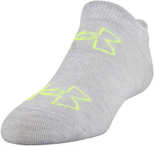
                        
                          Load image into Gallery viewer, Under Armour Youth Essential 2.0 No Show Socks, 6-Pairs
                        
                      