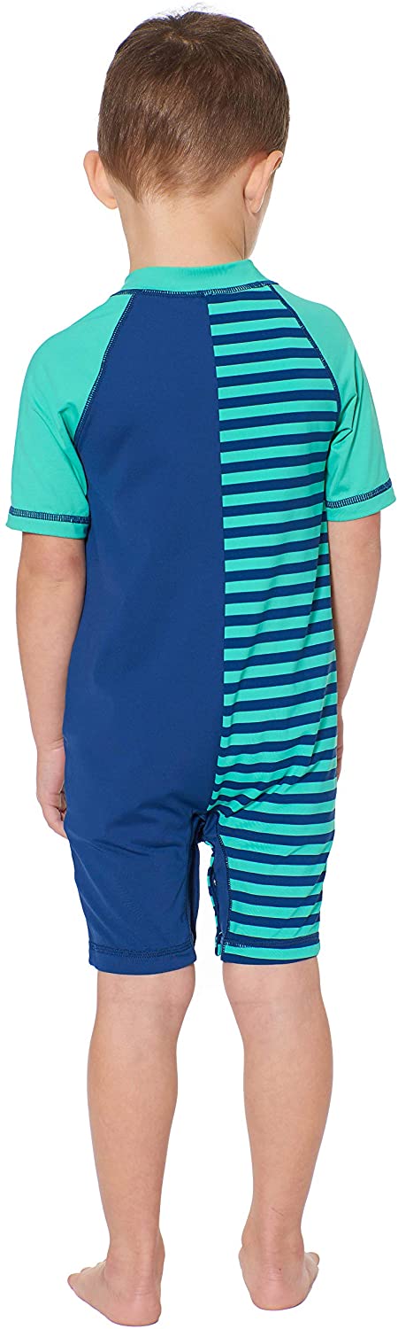 Tommy Bahama Boys' One Piece Rashguard Swimsuit Bathingsuit