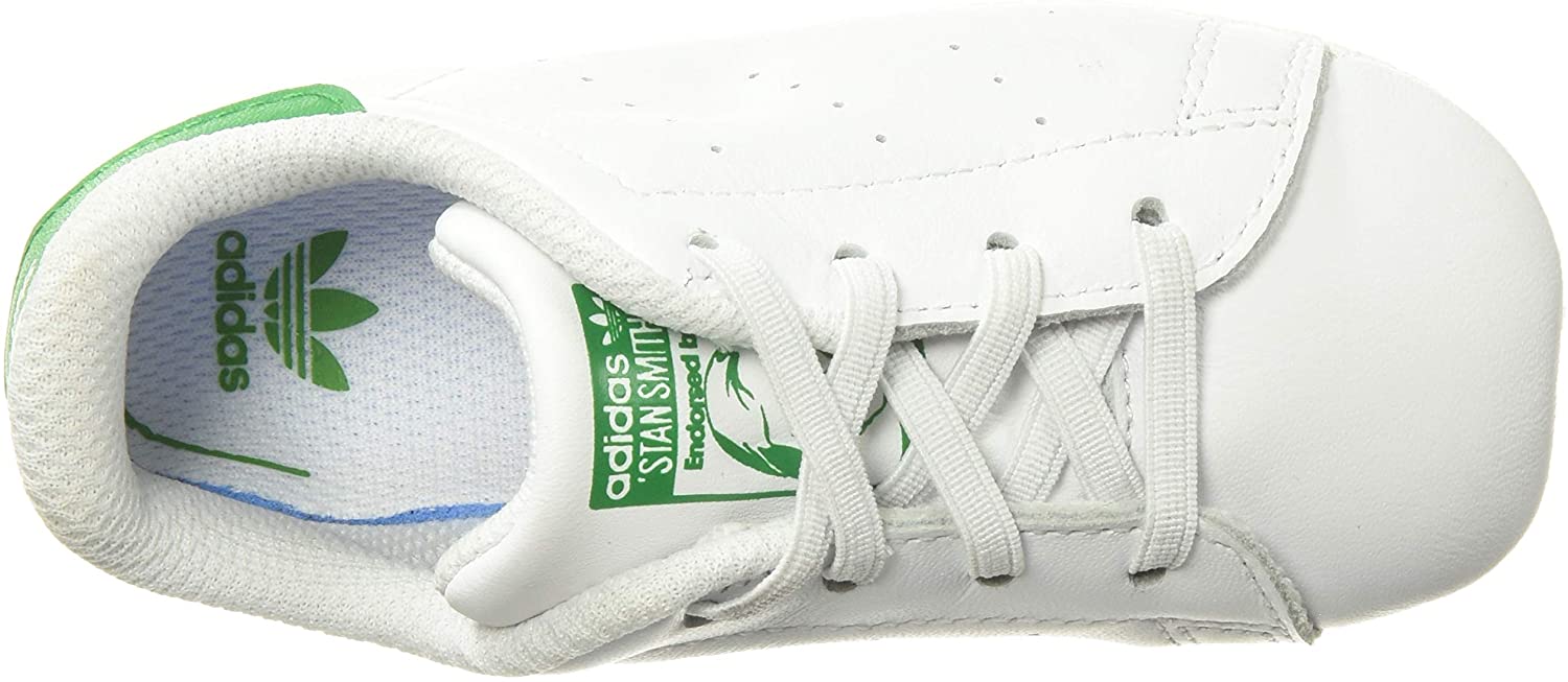 adidas Originals Unisex-Child Stan Smith Crib Sneaker