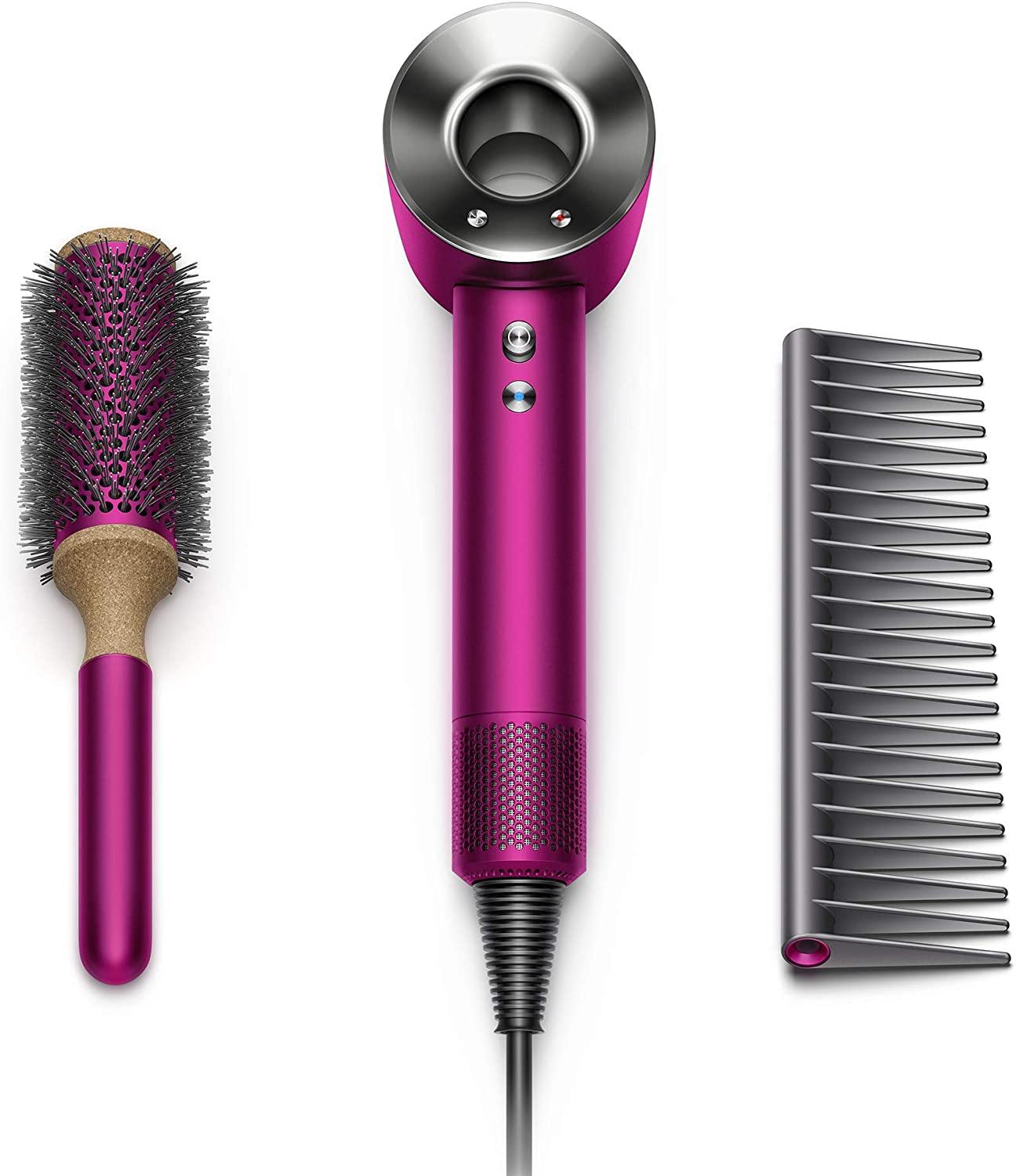 Dyson Supersonic Hair Dryer Limited Edition Gift Set, Fuchsia/Nickel - JOY2ESpree