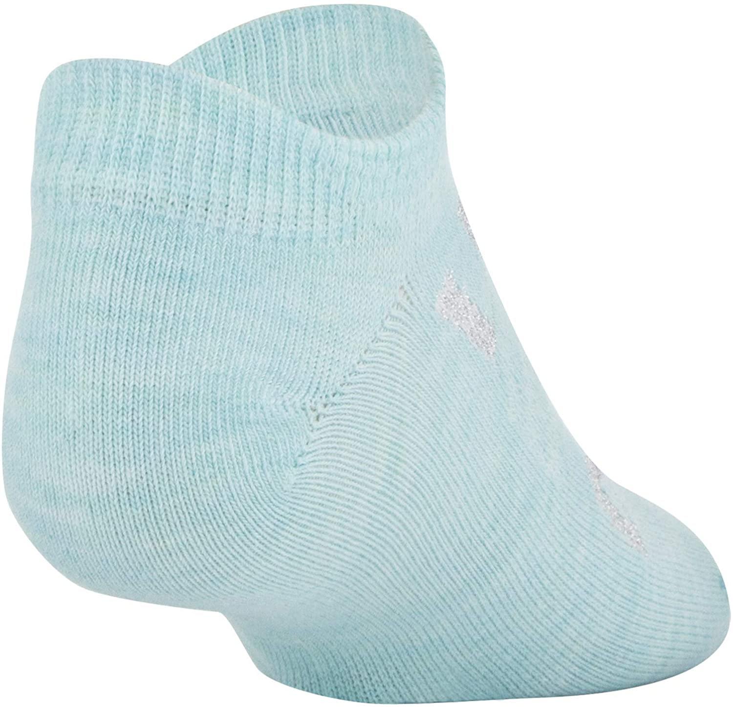 Under Armour Youth Essential 2.0 No Show Socks, 6-Pairs