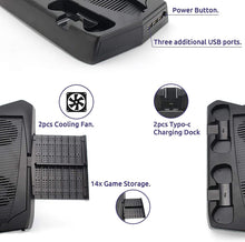 
                        
                          画像をギャラリービューアに読み込む, Stand with Cooling Fan and Dual Controller Charger for PS5 - JOY2ESpree
                        
                      