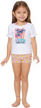 
                        
                          Load image into Gallery viewer, Tommy Bahama Girls' 2-Piece Rashguard and Swim Bottoms Set
                        
                      