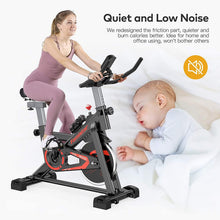 
                        
                          गैलरी व्यूवर में इमेज लोड करें, Famistar 40 lbs Quiet Flywheel 300 lbs Capacity Exercise Bike, Indoor Cycling Bike Stationary with LCD Display - JOY2ESpree
                        
                      