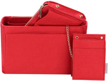 
                        
                          Load image into Gallery viewer, Purse Organizer, Purse Organizer Insert With 2 Metal Zipper, Bag Organizer With RFID Blocking Pocket Purse Organizer insert
                        
                      