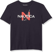
                        
                          將圖片載入圖庫檢視器 Nautica Men's Short Sleeve 100% Cotton Nautical Series Graphic Tee - JOY2ESpree
                        
                      