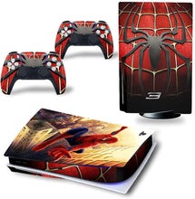
                        
                          Load image into Gallery viewer, Mmoptop PS5 Skin for Playstation 5 Disc Version Console and Controller Vinyl Cover Skins Wrap - Black Pan-Ther - JOY2ESpree
                        
                      