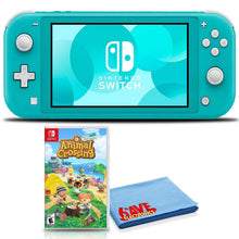 
                        
                          Cargar imagen en el visor de la galería, Nintendo Switch Lite (Turquoise) Console Bundle with Animal Crossing: New Horizons and 6Ave Cleaning Cloth - JOY2ESpree
                        
                      