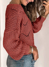 
                        
                          Muat gambar ke penampil Galeri, Dokotoo Womens Cute Soft Crewneck Long Sleeve Hollow Cable Knit Pullover Sweaters
                        
                      