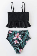
                        
                          Muat gambar ke penampil Galeri, CUPSHE Women's High Waist Bikini Swimsuit Ruffle Smock Floral Print Two Piece Bathing Suit
                        
                      