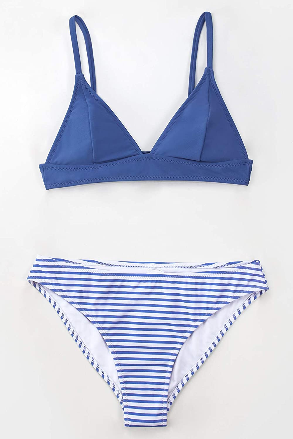 CUPSHE Women's Bikini Triangle Sexy Lace Up Two Piece Bathing Suit