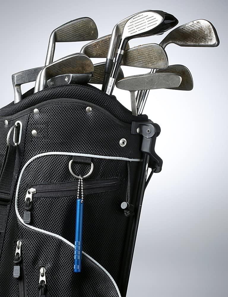 TruGroove Golf Club Groove Sharpener - Improved Backspin and Ball Control - Wedges and Irons - with 2 Free Color Matched Ball Markers - Made in USA - JOY2ESpree