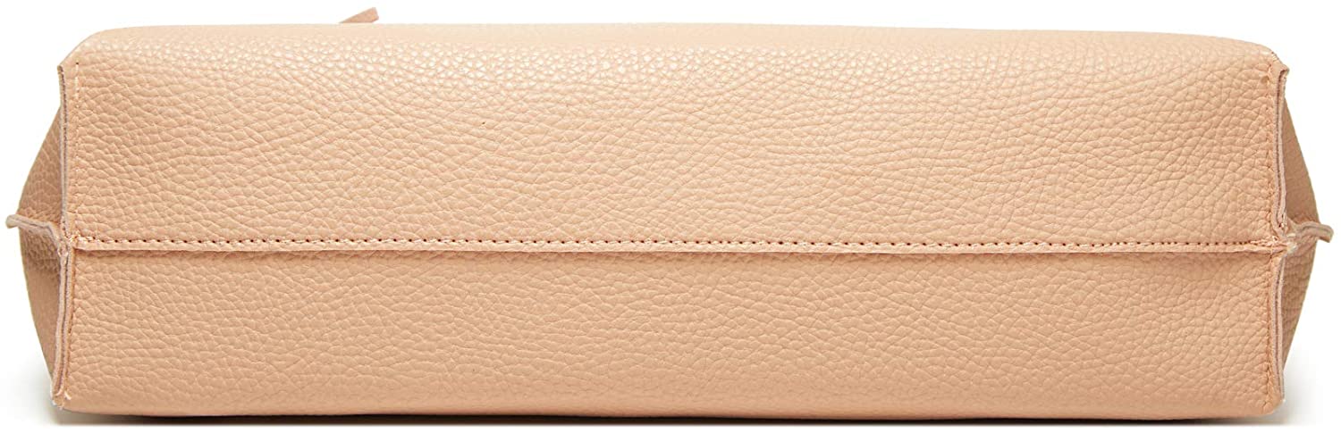 Women's Soft Faux Leather Tote Shoulder Bag from Dreubea, Big Capacity Tassel Handbag