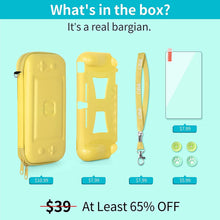 
                        
                          Muat gambar ke penampil Galeri, CoBak Carrying Case for Nintendo Switch Lite - with 1 Screen Protector, 1 Grip Case and 4 Thumb Grip Caps. - JOY2ESpree
                        
                      