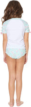 
                        
                          Load image into Gallery viewer, Tommy Bahama Girls' 2-Piece Rashguard and Swim Bottoms Set
                        
                      