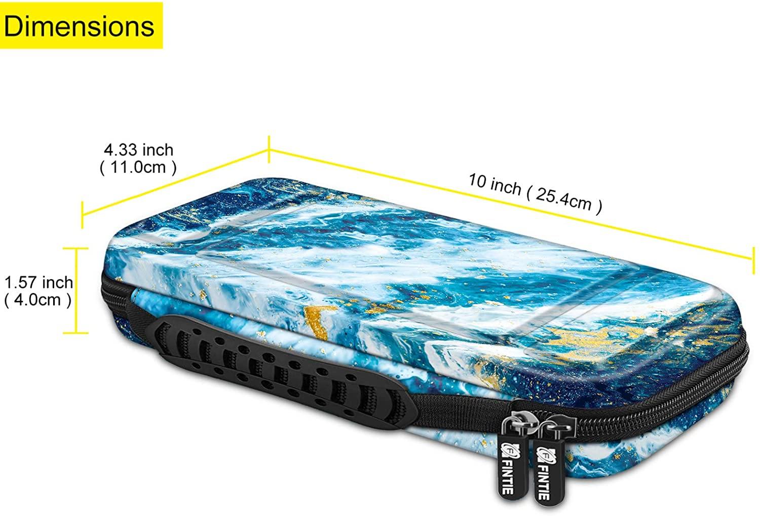 Fintie Carry Case for Nintendo Switch - [Shockproof] Hard Shell Protective Cover Travel Bag w/10 Game Card Slots - JOY2ESpree