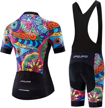 
                        
                          Muat gambar ke penampil Galeri, Women's Cycling Clothing Short Sleeve Bike Jersey Sets Bib Shorts Summer Cycling Sets Reflective
                        
                      