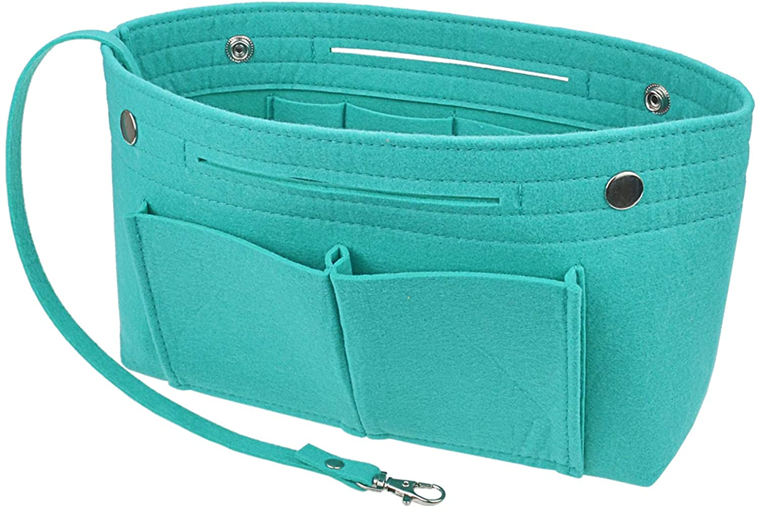 YIICOOLY Felt Tote Handbag Purse Organizer Insert Divider Shaper Bag in Bag