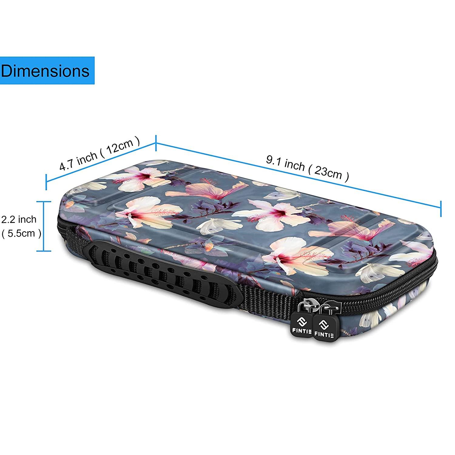 Fintie Carry Case for Nintendo Switch Lite 2019 - [Shockproof] Hard Shell Protective Cover Bag with 15 Game Card/2 Micro SD Card Slots - JOY2ESpree
