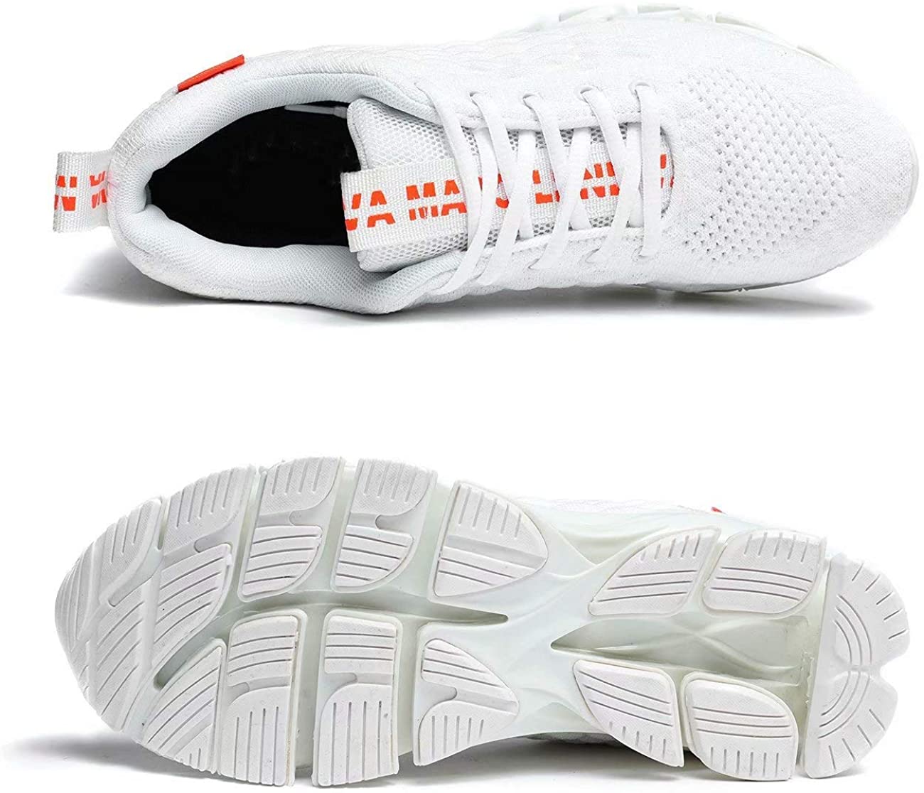 Pozvnn Mens Blade Sneakers Athletic Running Shoes Non Slip Walking Fashion Tennis Shoes
