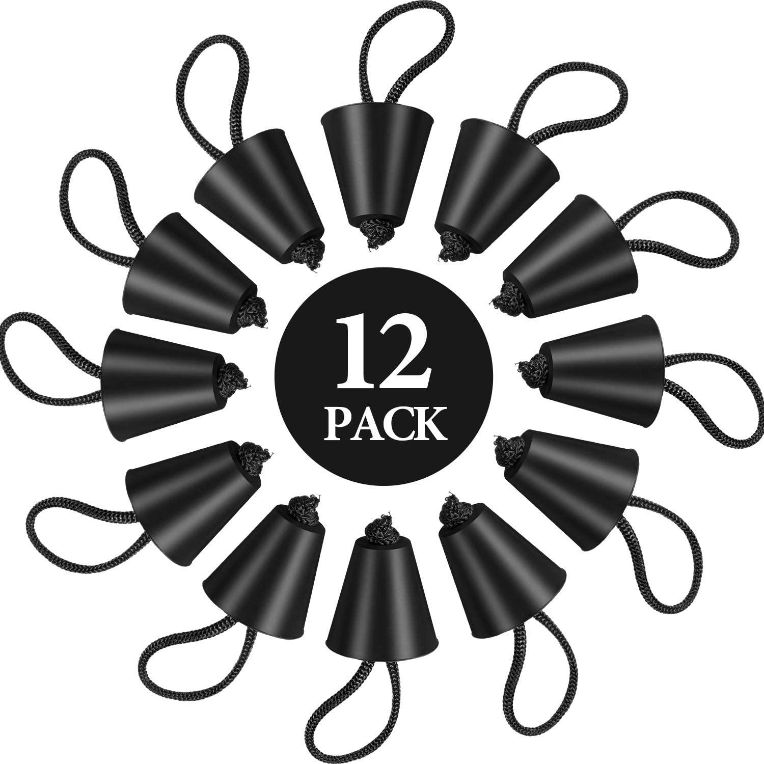 12 Packs Universal Kayak Scupper Plug Kit for Native Kayaks Hobie Kayaks Wilderness Systems Kayaks Perception Kayaks and More
