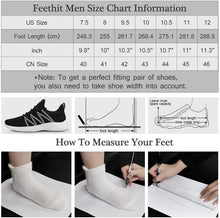 
                        
                          將圖片載入圖庫檢視器 Feethit Mens Slip On Running Shoes Breathable Lightweight Comfortable Fashion Non Slip Sneakers for Men
                        
                      
