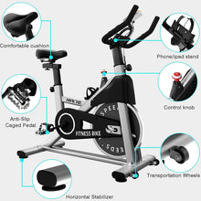 
                        
                          Muat gambar ke penampil Galeri, HAPICHIL Exercise Bikes Indoor Cycling Stationary bike with 35lbs Flywheel - JOY2ESpree
                        
                      