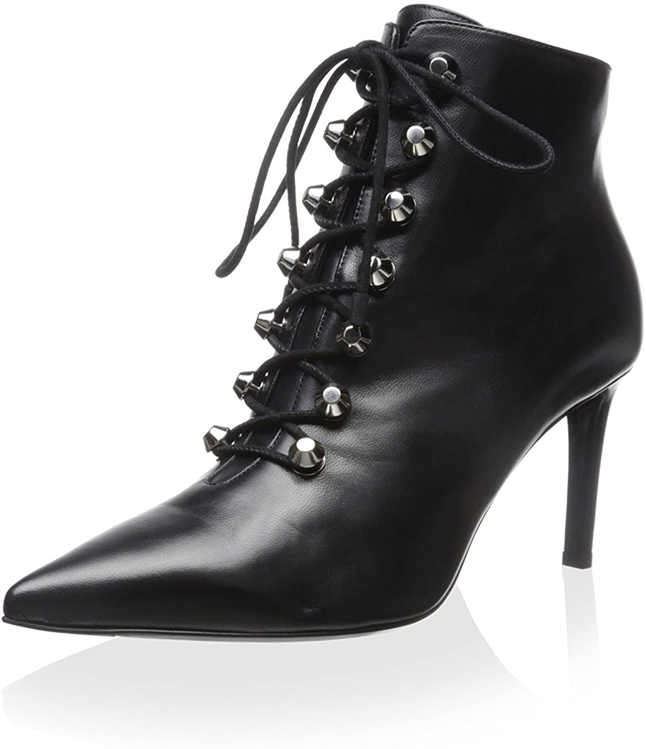 Balenciaga Women's Ankle Bootie with Silver Stud