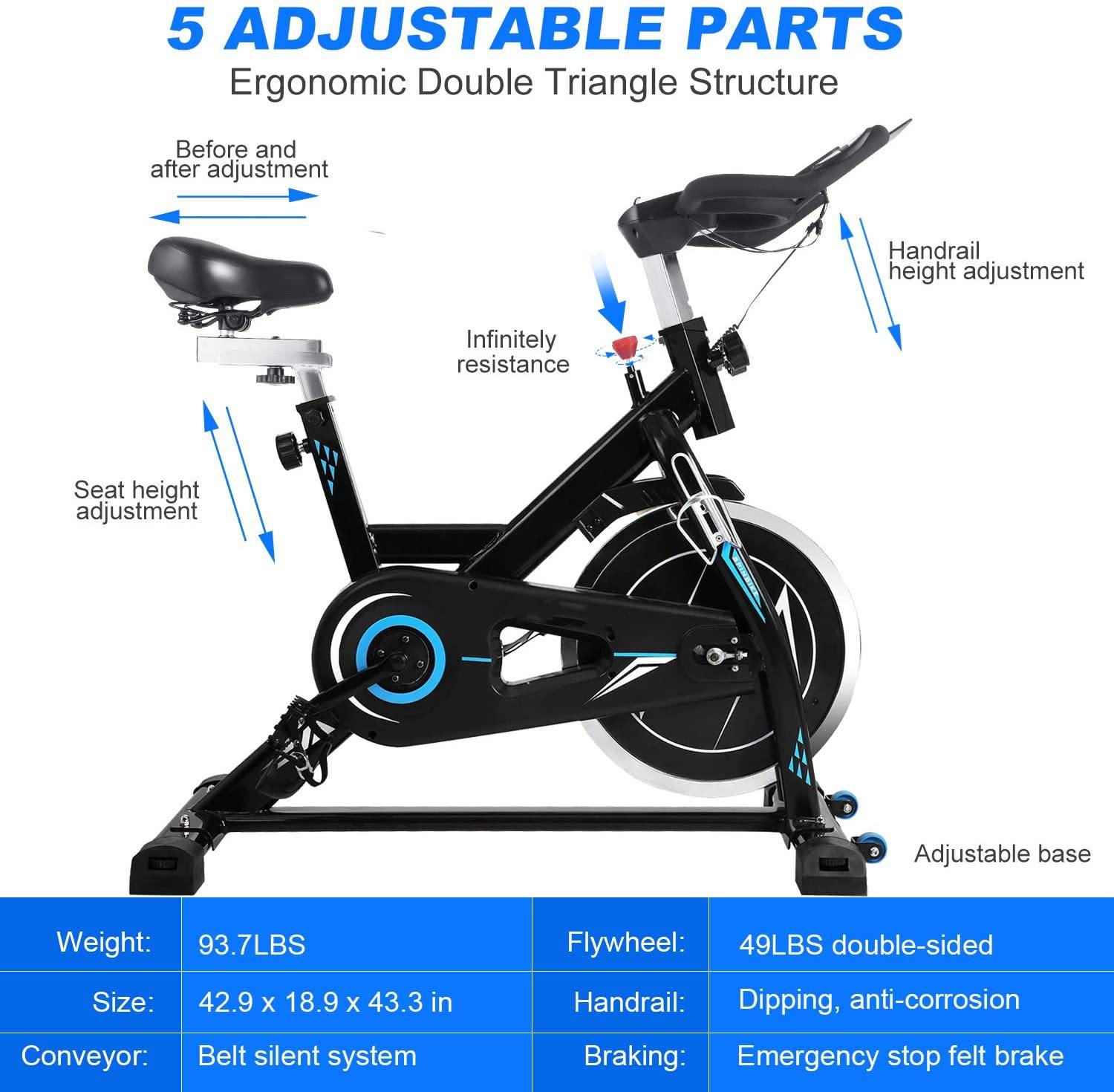 FUNMILY Indoor Cycling Bike for Home Use - JOY2ESpree