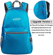 
                        
                          Load image into Gallery viewer, G4Free Ultra Lightweight Packable Backpack Travel Hiking Daypack Handy Foldable Water Resistant Camping Outdoor Backpack
                        
                      