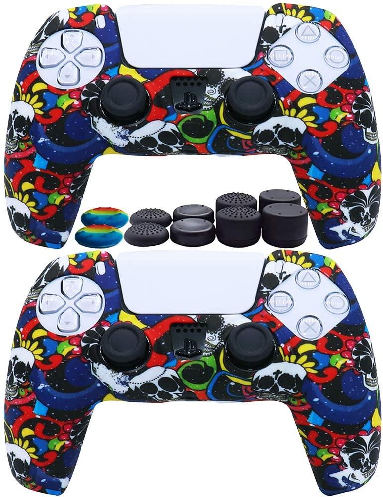 2pcs PS5 Controller Skin Silicone Soft Case - JOY2ESpree