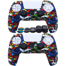 
                        
                          Load image into Gallery viewer, 2pcs PS5 Controller Skin Silicone Soft Case - JOY2ESpree
                        
                      
