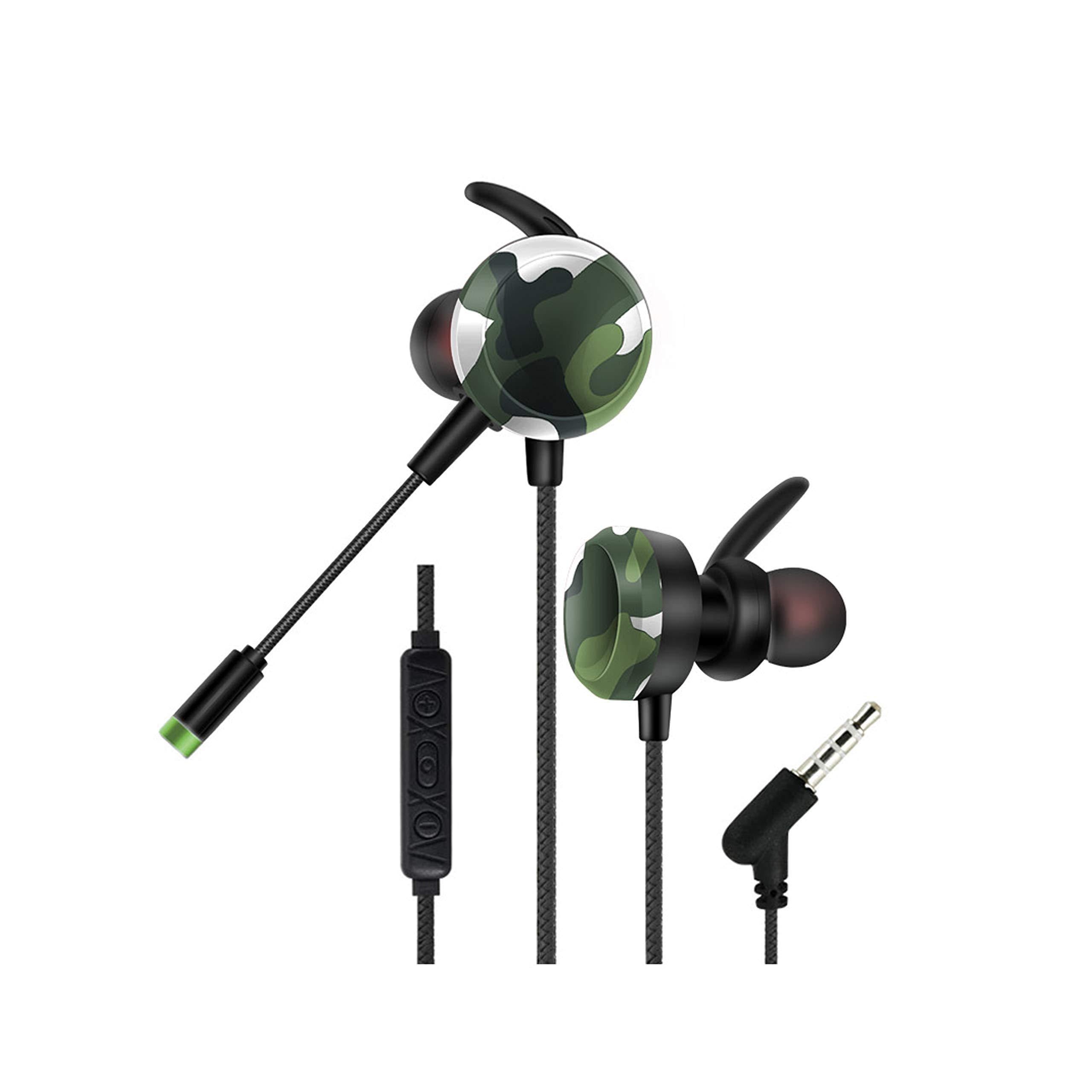 Dual Microphones Gaming Headphones with Siri Wake-up Noise Cancelling Stereo Bass Headphones for Mobile Gaming - JOY2ESpree