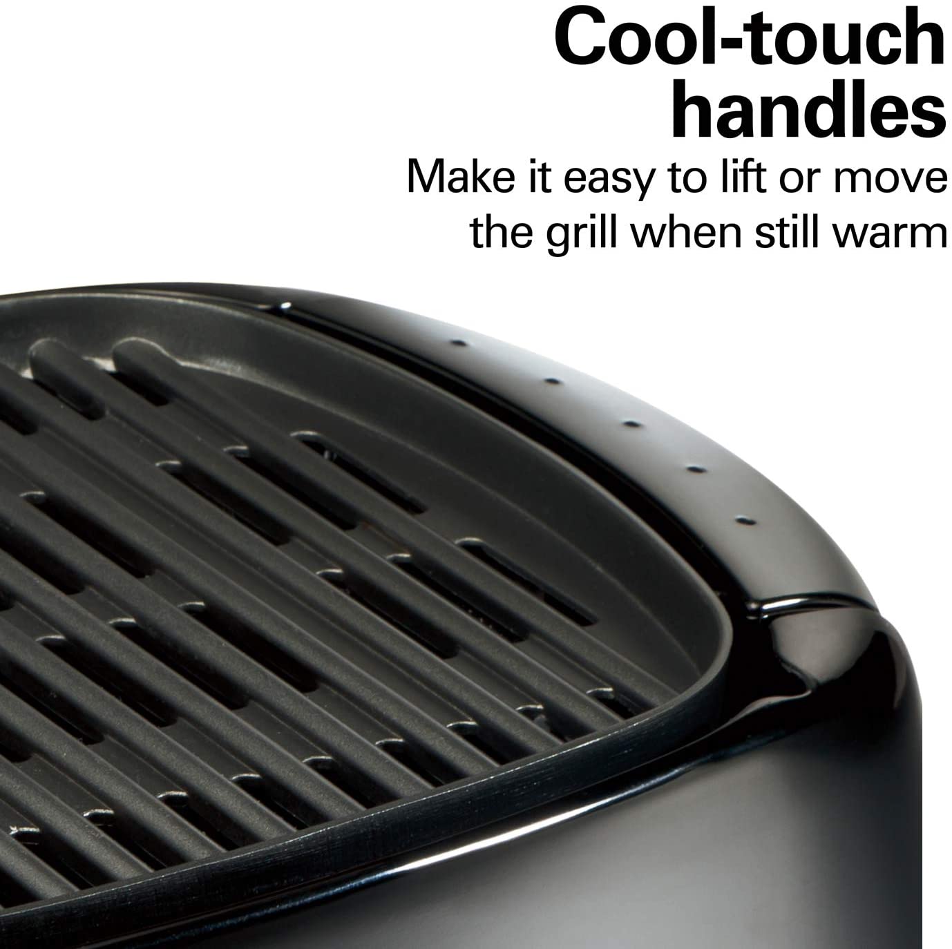 Hamilton Beach Electric Indoor Searing Grill with Viewing Window and Removable Easy-to-Clean Nonstick Plate - JOY2ESpree