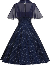 
                        
                          Load image into Gallery viewer, GownTown Women's 1950s Cloak Two-Piece Cocktail Dress
                        
                      