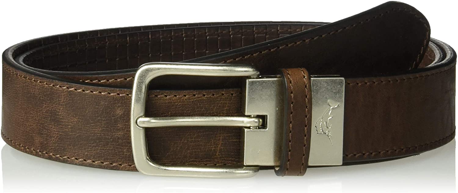 Tommy Bahama Men's Leather Reversible Belt