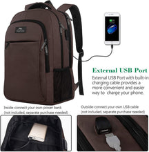 
                        
                          Load image into Gallery viewer, Matein Travel Laptop Backpack, Business Anti Theft Slim Durable Laptops Backpack - JOY2ESpree
                        
                      