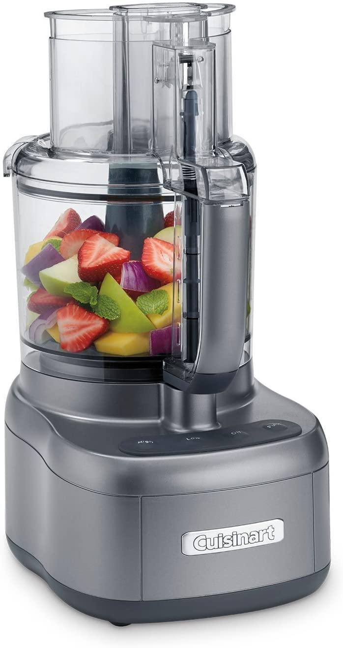 Cuisinart FP-8SV Elemental 8 Cup Food Processor, Silver - JOY2ESpree